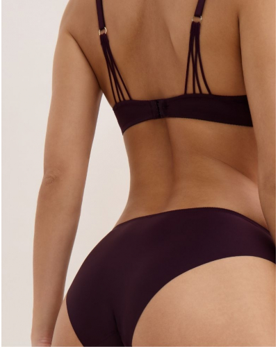 Slip brésilien Aubade Eloge du désir (Deep Berry)