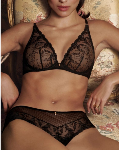 Triangle bra Aubade Hidden Treasure (Black)