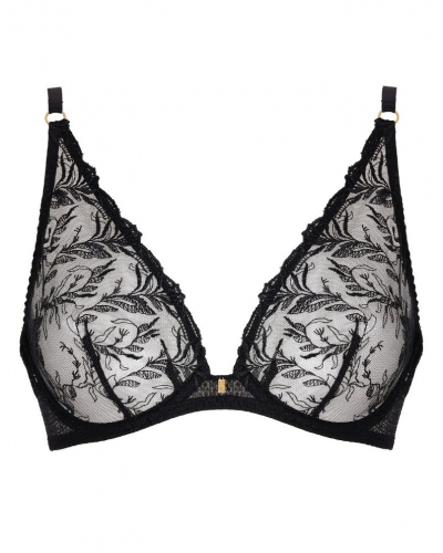 Triangle bra Aubade Hidden Treasure (Black)