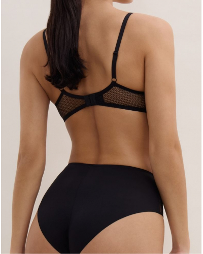 Culotte taille haute Aubade Hidden Treasure (Noir)