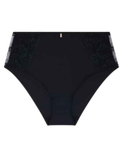 High-waist brief Aubade Hidden Treasure (Black)