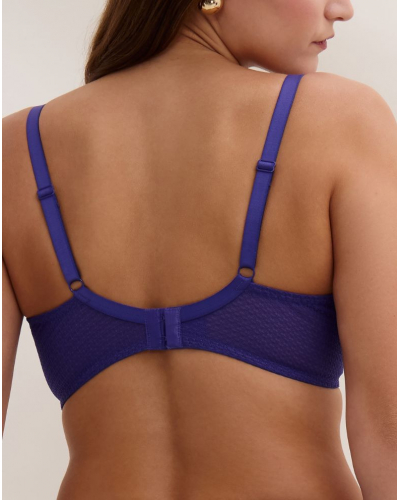 Soutien-gorge triangle armatures Aubade Hidden Treasure (Iris bloom)