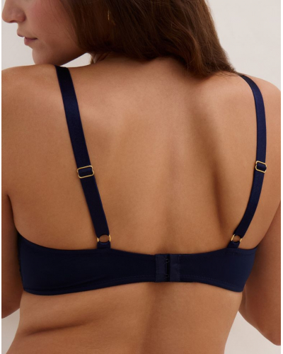 Plunge Triangle Underwired Bra Aubade Voodoo Kiss (Blue Moon)