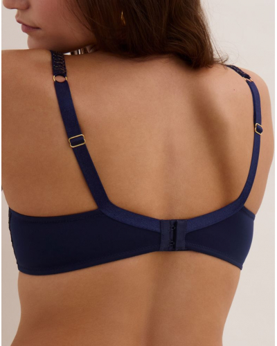 Balconette underwired bra Voodoo Kiss Aubade (Blue Moon)