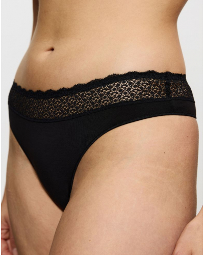 Paquete de 2 tangas en modal Triumph Feel of Modal (Negro)