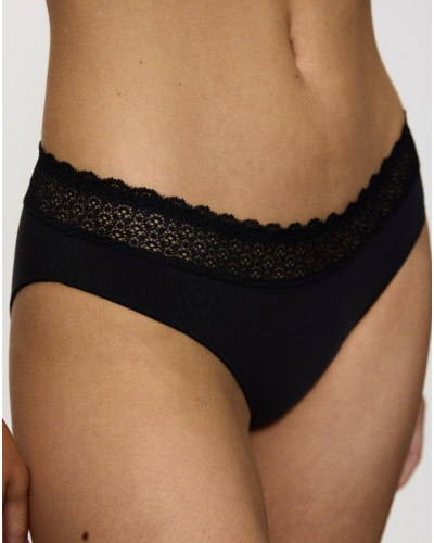 Lot de 2 slips taï en modal Triumph Feel of Modal (Noir)