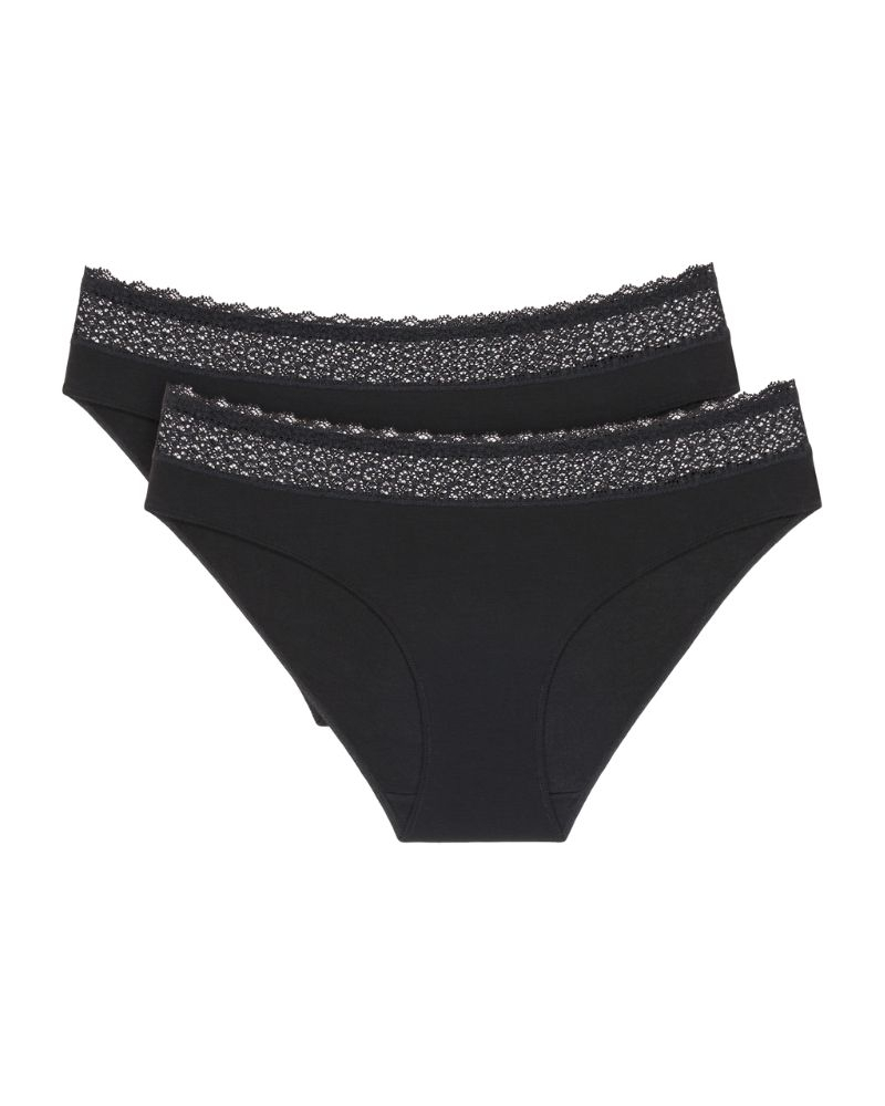 Pack of 2 briefs taï modal Triumph Feel of Modal (Black)