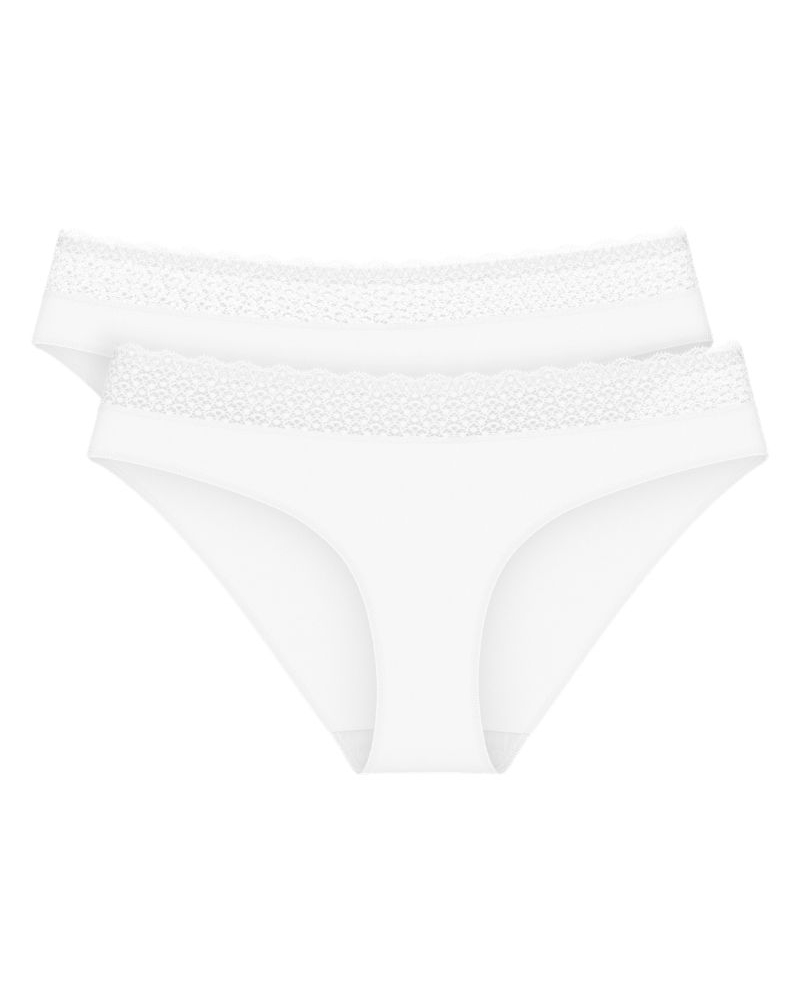 Paquete de 2 calzoncillos taï en modal Triumph Feel of Modal (Blanco)