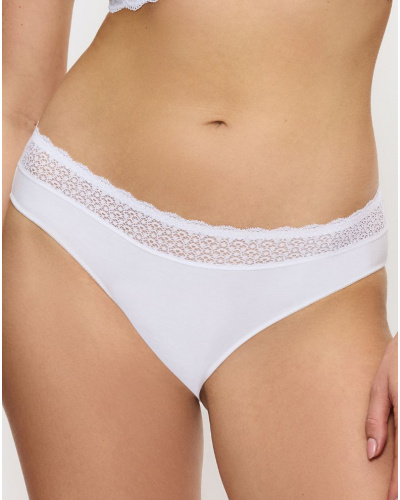 Lot de 2 slips taï en modal Triumph Feel of Modal (Blanc)