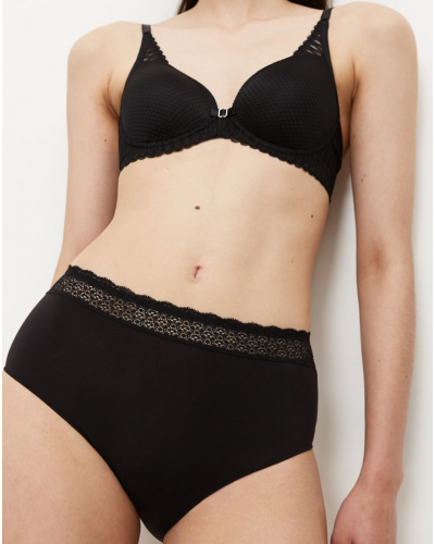 Pack of 2 briefs midi modal Triumph Feel of Modal (Black)