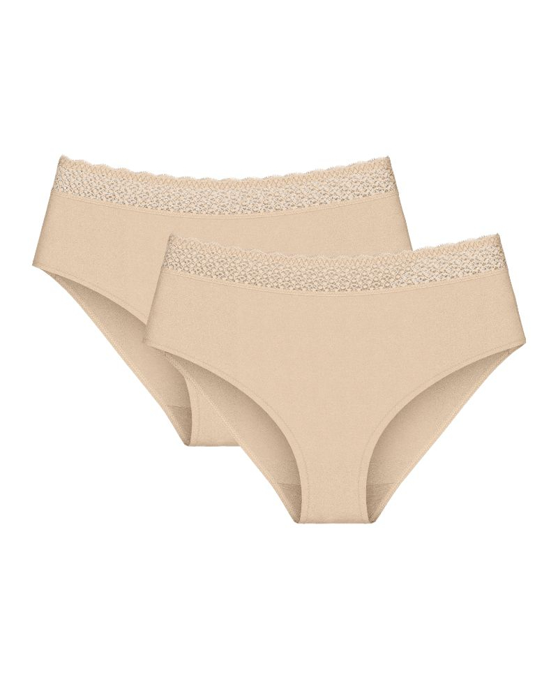 Lot de 2 slips midi en modal Triumph Feel of Modal (Skin)