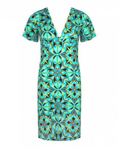 Robe de ville Antigel La Psychédélique (Bleu Vibrant)