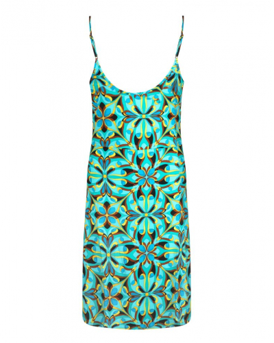 Vestido de playa Antigel La Psychédélique (Bleu Vibrant)