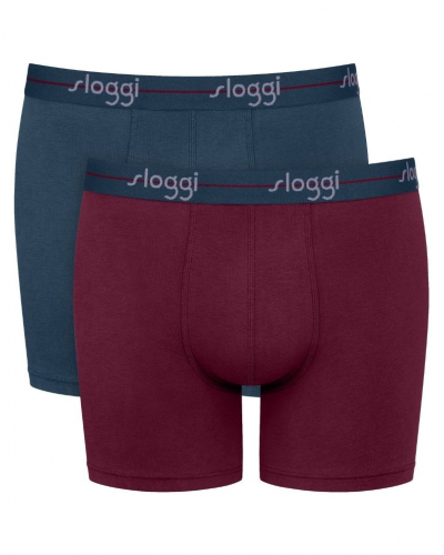 Paquete de 2 boxers largos algodón Sloggi for Men Start (Multicolore)