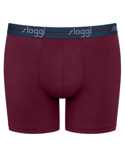 Lot de 2 boxers longs coton Sloggi for Men Start (Multicolore)