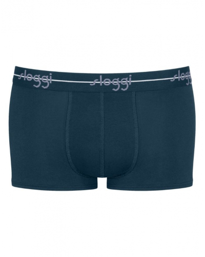 Lot de 2 boxers coton Sloggi for Men Start (Bleu/Rayures Bleu)