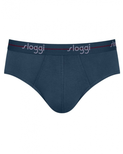 Pack of 2 cotton midi briefs Sloggi Men Start (Multicolore)