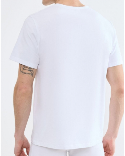 T-shirt col rond en coton Sloggi SLG Base (Blanc)
