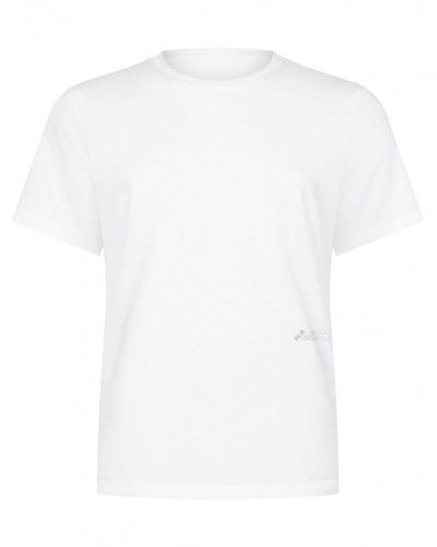 T-shirt col rond en coton Sloggi SLG Base (Blanc)