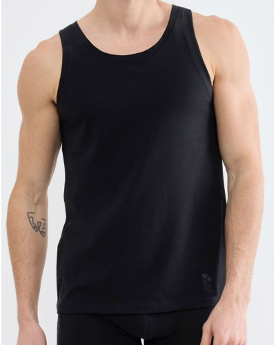 Camiseta de algodón Sloggi SLG Base (Negro)