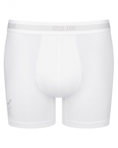 Paquete de 2 boxers largos de algodón Sloggi SLG Base (Blanco)