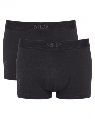 Lot de 2 boxers en coton Sloggi SLG Base (Noir)