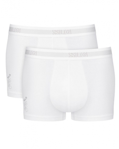 Lot de 2 boxers en coton Sloggi SLG Base (Blanc)