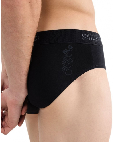 Lot de 2 slips en coton Sloggi SLG Base (Noir)