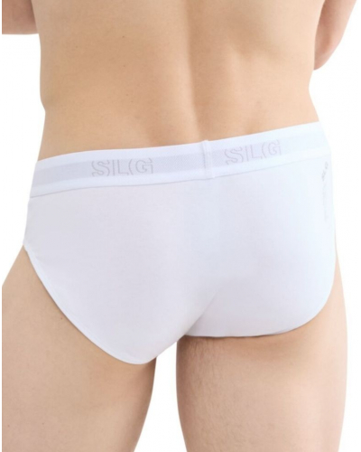 Lot de 2 slips en coton Sloggi SLG Base (Blanc)