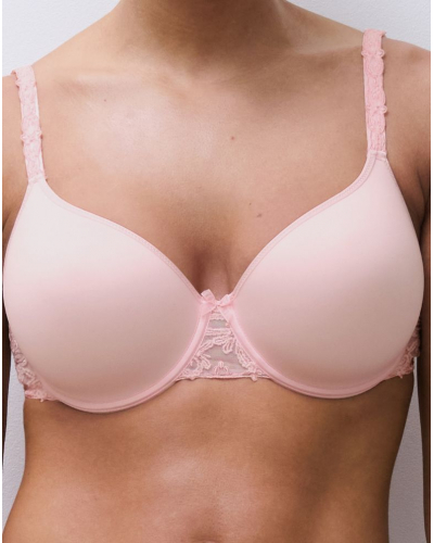 Soutien-gorge coque enveloppant Chantelle Champs Elysées (Pink Cloud)