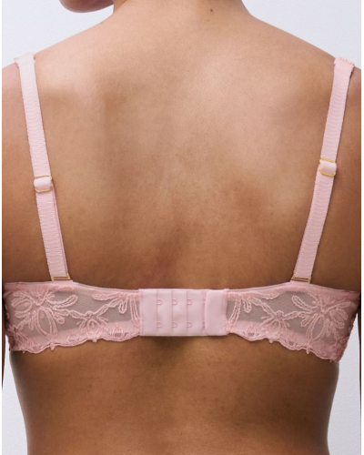 Envelopping padded bra Chantelle Champs Elysées (Pink Cloud)
