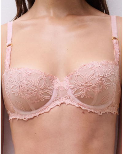 Soutien-gorge corbeille balconnet Chantelle Champs Elysées (Pink Cloud)