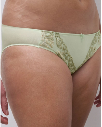 Briefs Chantelle Champs Elysées (Green Powder)