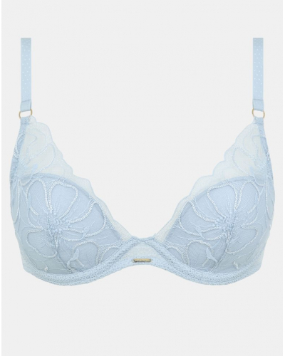 Sujetador preformado plunge Chantelle Fleurs (Icy Flower)