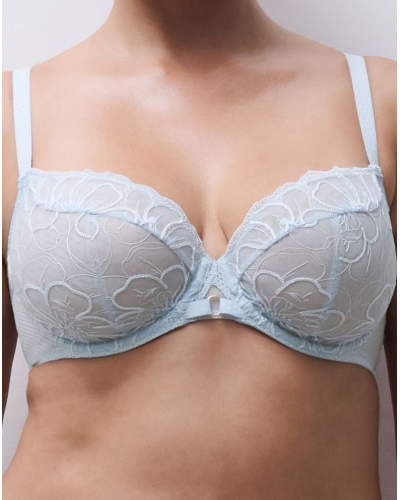 Sujetador con aros Chantelle Fleurs (Icy Flower)