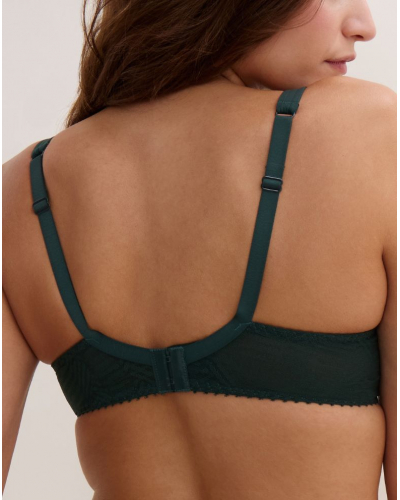 Soutien-gorge plunge coque Aubade Vibes (Mysterious Green)