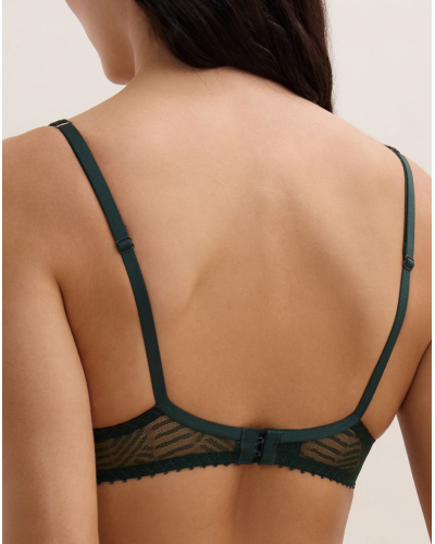 Soutien-gorge emboitant foulard Aubade Vibes (Mysterious Green)