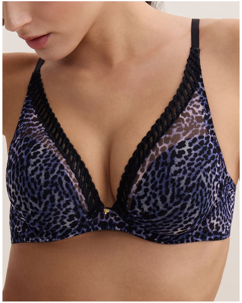 Soutien-gorge triangle armatures Aubade Vibrant emotion (Wild side)