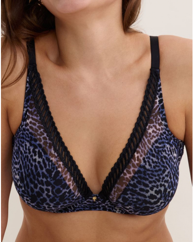 Soutien-gorge triangle armatures Aubade Vibrant emotion (Wild side)