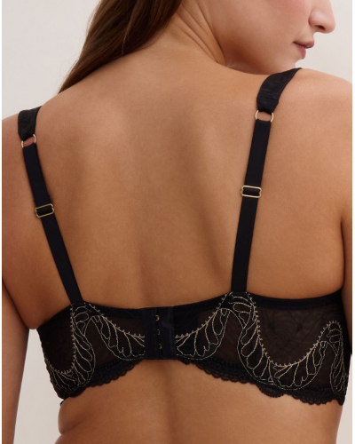Sujetador bustier Aubade Splendor of Senses (Hypnotic Black)