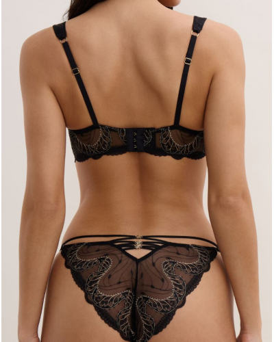 Slip mini-corazón Aubade Splendor of Senses (Hypnotic Black)