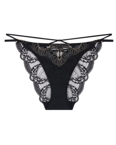 Slip mini-coeur Aubade Splendor of senses (Hypnotic Black)