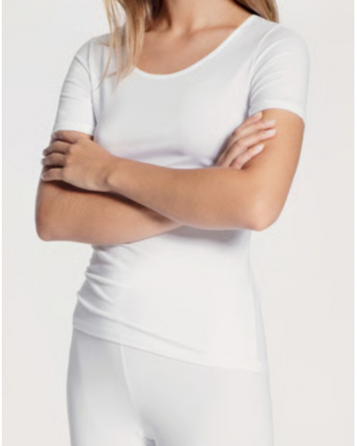 Camiseta de manga corta Calida Natural Comfort (Blanco)