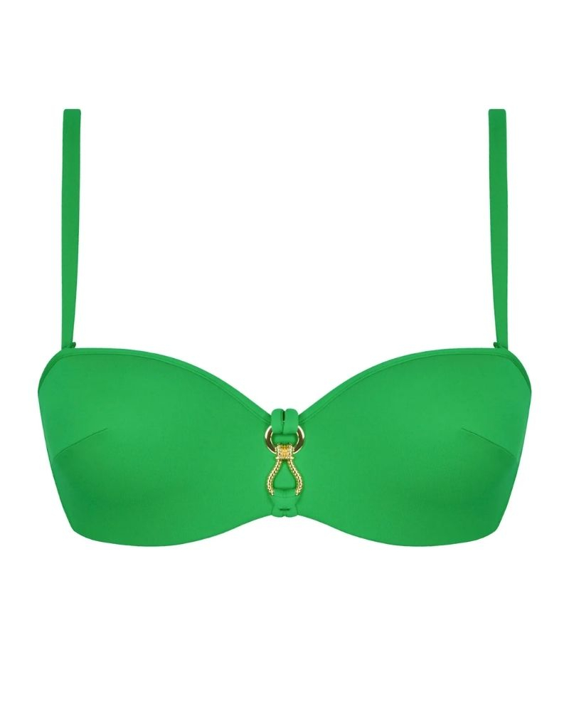 Soutien-gorge de bain bandeau coque Lise Charmel Sillage Couture (Vert Sillage)