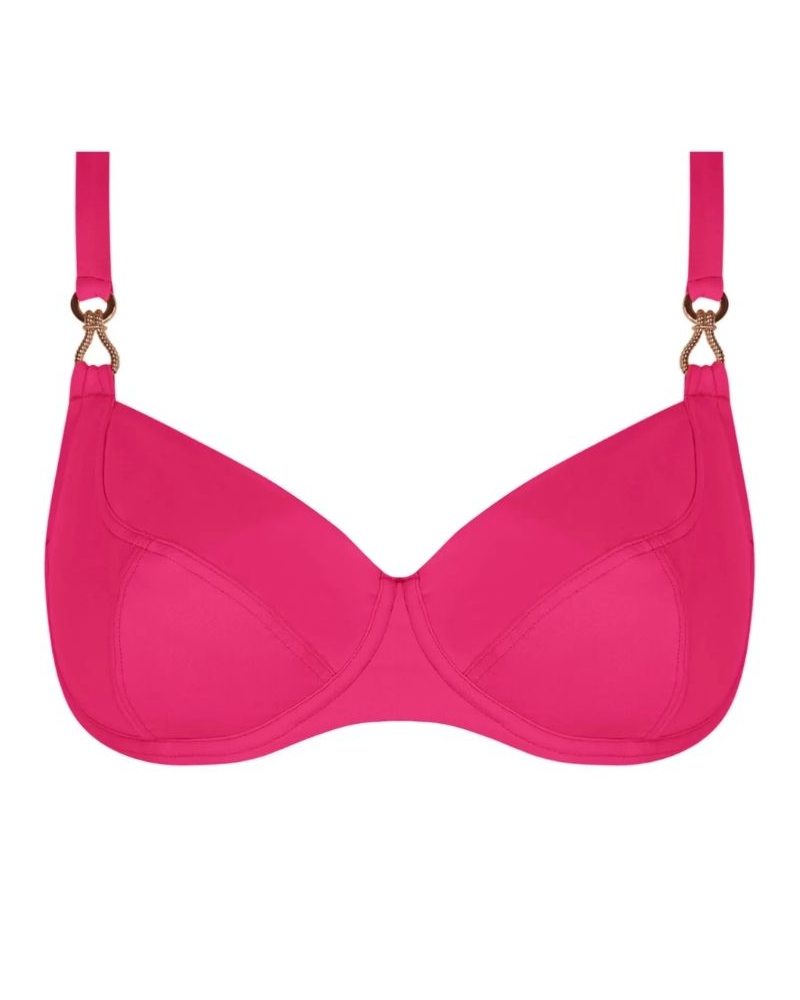 Wellness demi bath bra Lise Charmel Sillage Couture (Fuschia Sillage)
