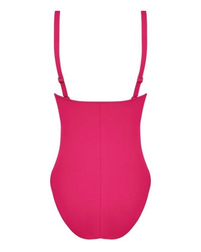 One-piece support swimsuit Lise Charmel Sillage Couture (Fuschia Sillage)