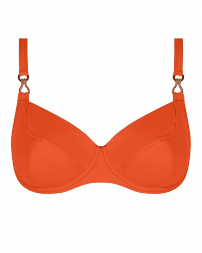 Soutien-gorge de bain corbeille bien-être Lise Charmel Sillage Couture (Orange Sillage)