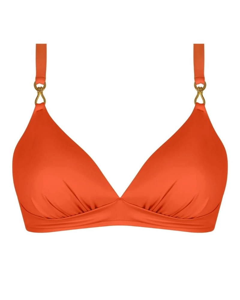 Wireless padded bath bra Lise Charmel Sillage Couture (Orange Sillage)