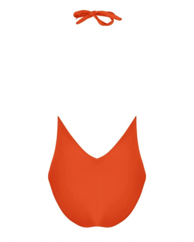Maillot de bain une pièce nageur séduction Lise Charmel Sillage Couture (Orange Sillage)