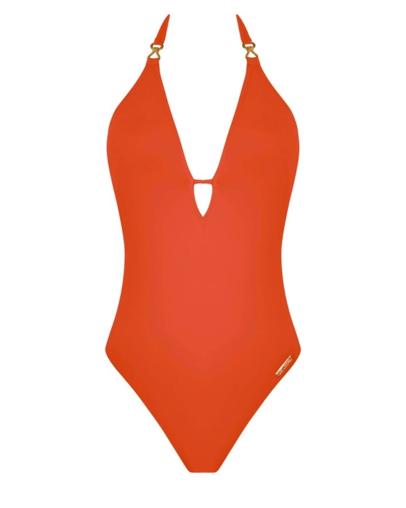 Traje de baño una pieza seducción Lise Charmel Sillage Couture (Orange Sillage)